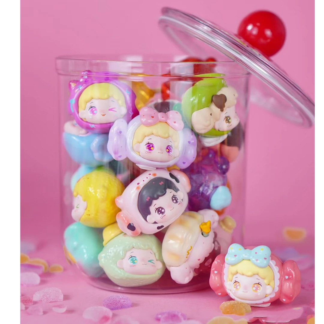 【代拆盲盒】丫丫糖果正品萌粒盲盒手办