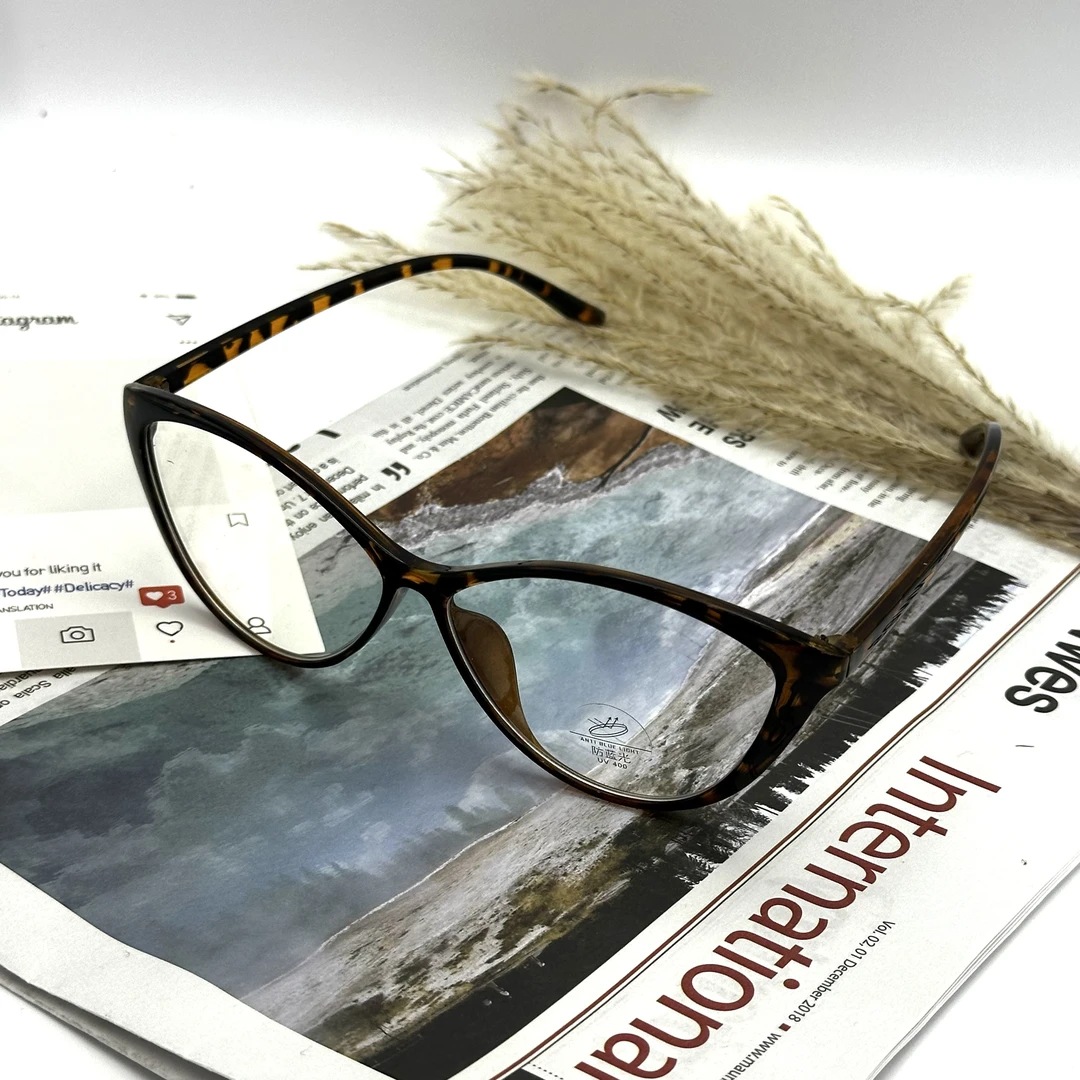 【898】猫眼平光镜可配近视经典百搭不过时韩系ins风潮流时尚个性