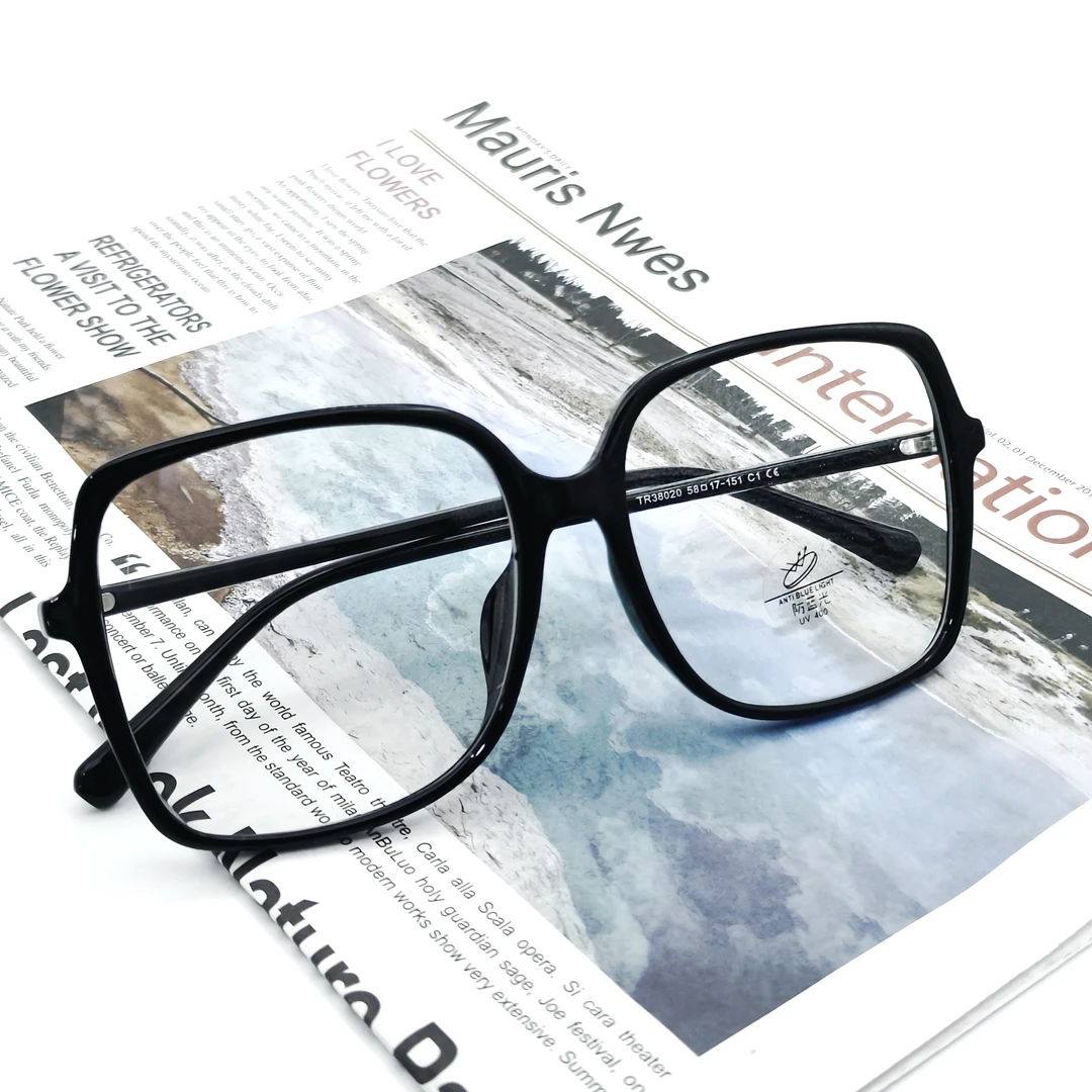 【1120】大框平光镜可配近视经典百搭不过时韩系ins风潮流时尚个性