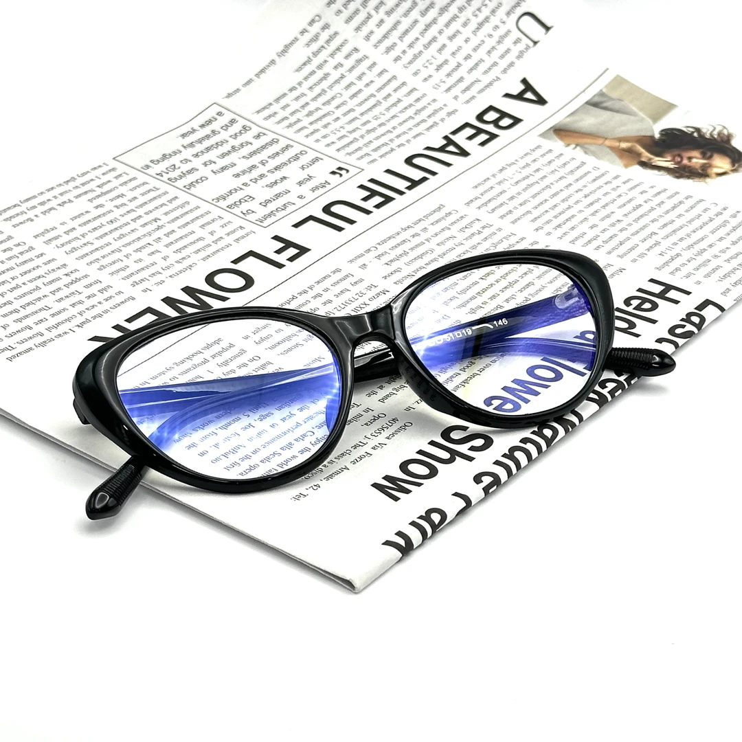 【961】暴家猫眼平光镜可配近视经典韩系ins风潮流时尚个性