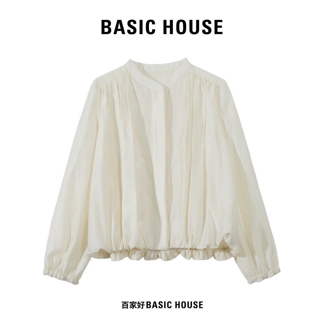 Basic House/百家好2024年秋季新款气质时尚百搭短外套JDYY