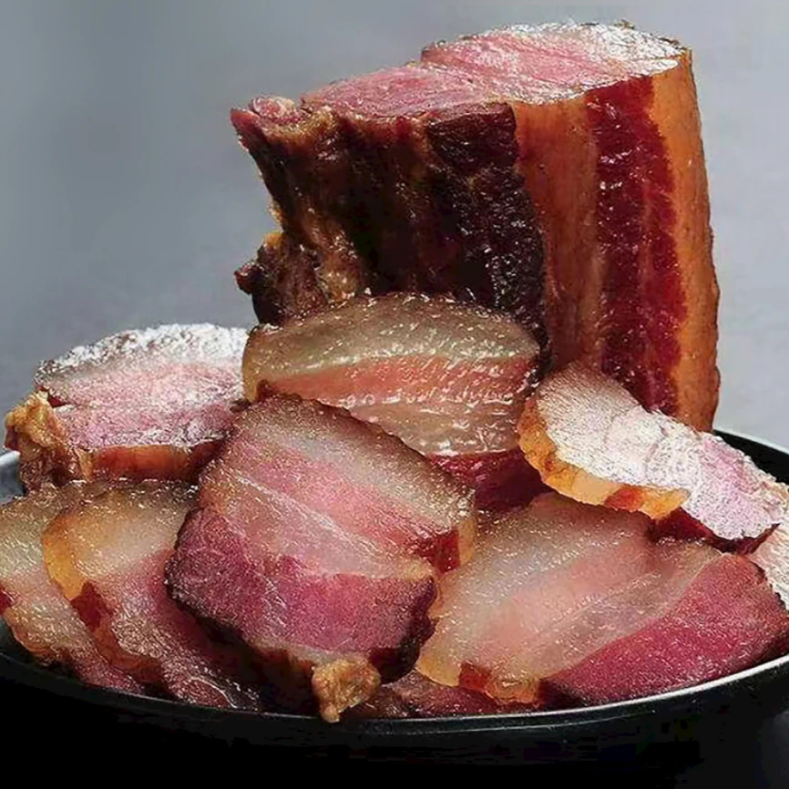 重庆四川特产腊肉正宗粮食猪肉烟熏肉咸小腿肉五花肉腊肉一斤三斤