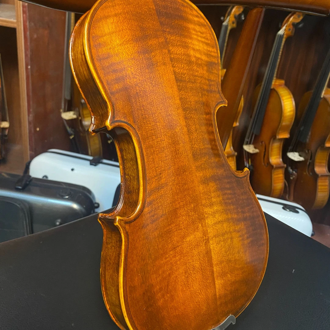 火车的琴盖格老琴实木云杉木面板枫木背板儿童练习考级琴