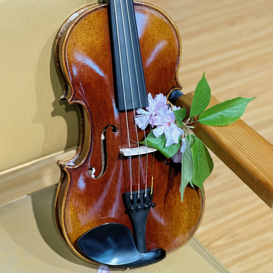 火车盖格手工实木小提琴演奏琴云杉木 枫木