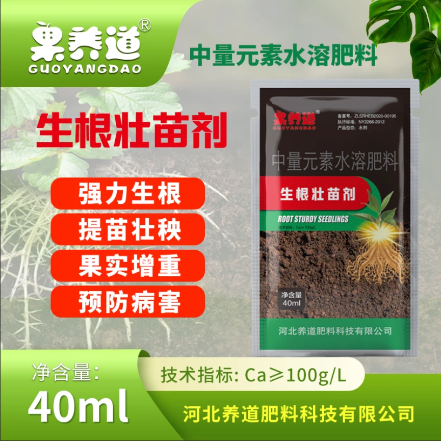 果养道生根壮苗剂提苗壮秧促进根系发达预防烂根沤根提质增产肥