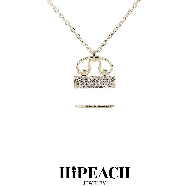 坠链均925银 ♠包包♠ 精致时尚小众简约轻奢简约项链HTML0003