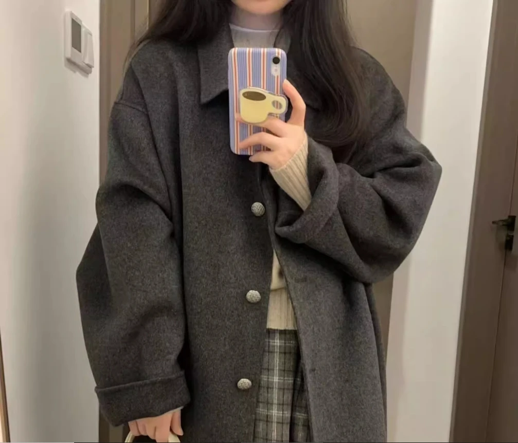 （非图片款）加厚羊羔毛布料保暖毛绒珊瑚绒手工时尚外套时尚款