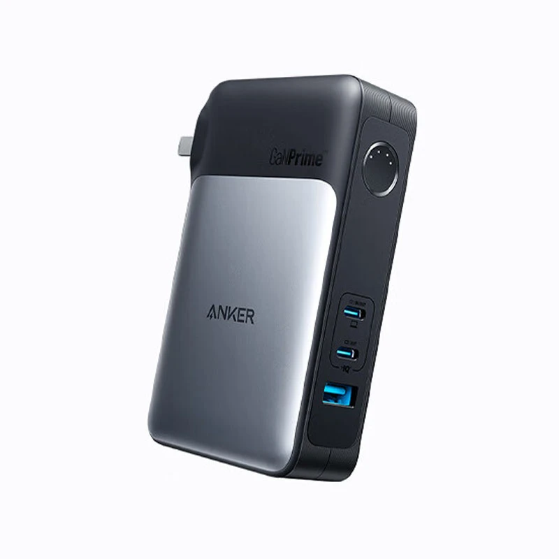 95新 ANKER/安克 733全氮化镓65W超级 充电器 充电宝二合一 A1651