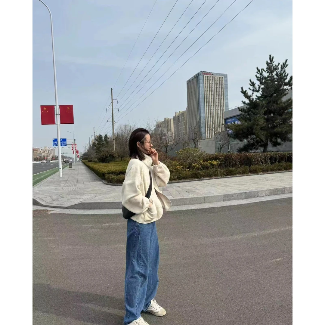 东大门wi家颗粒绒外套