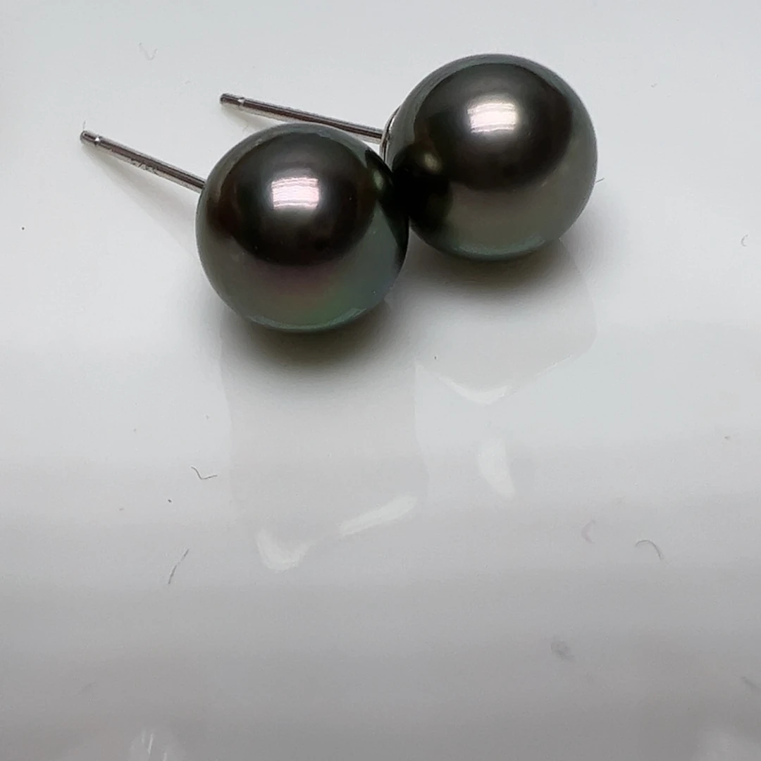 【闪购商品】海水珍珠耳饰银S925镶嵌