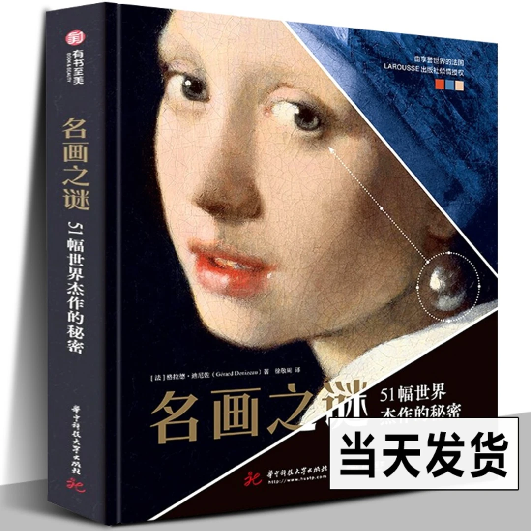 名画之谜：51幅世界杰作的秘密 247幅细节放大图高清印刷艺术画集