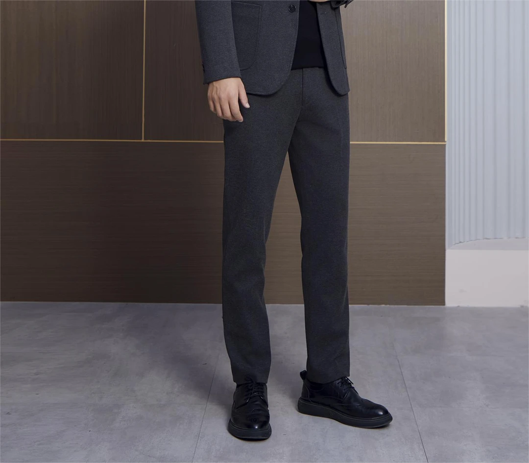 【裁放】毛呢休闲裤-高品质弹力休闲裤保暖舒适修身西裤轻奢时尚