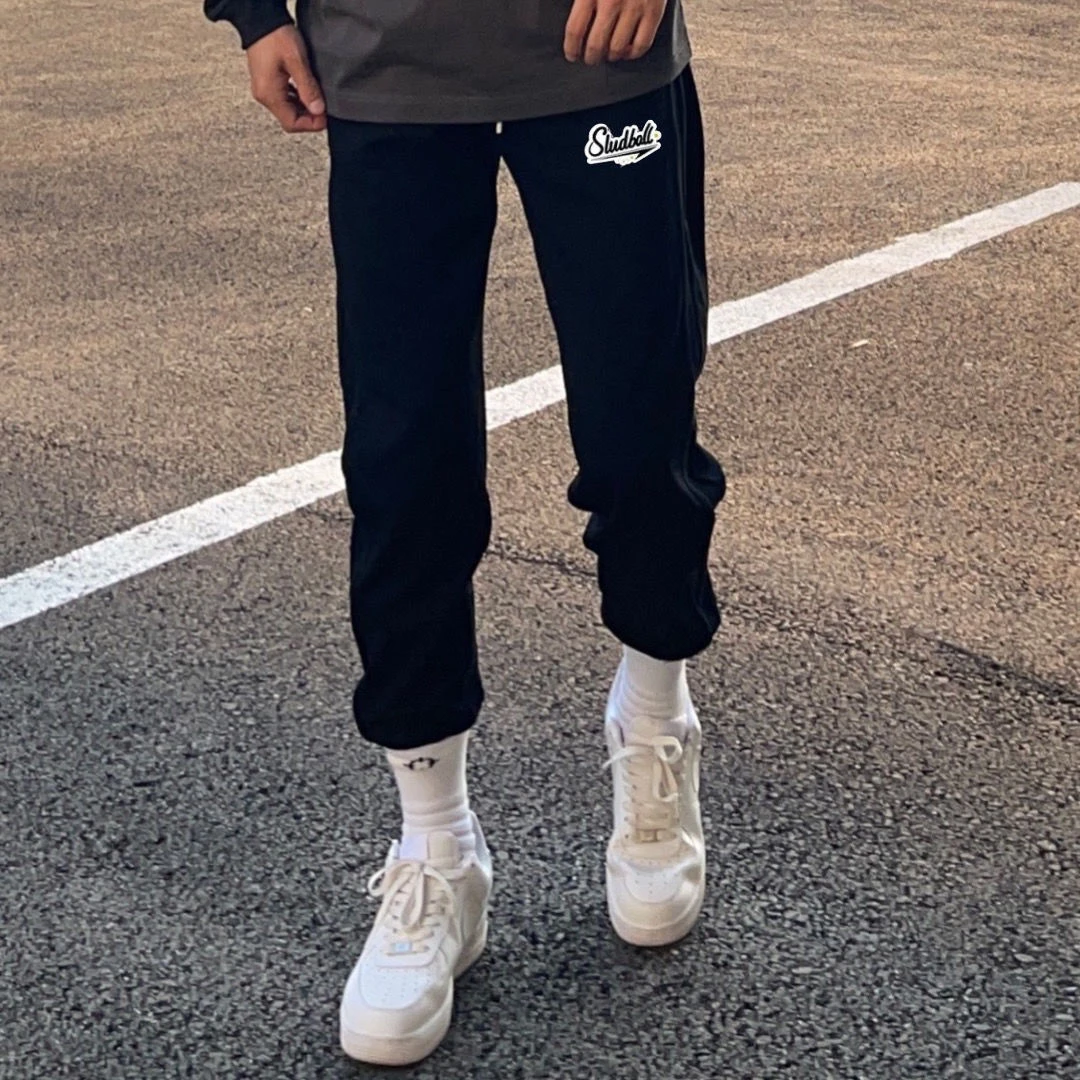 美式篮球训练长裤男卫裤春秋束脚运动裤训练扎袜宽松裤子