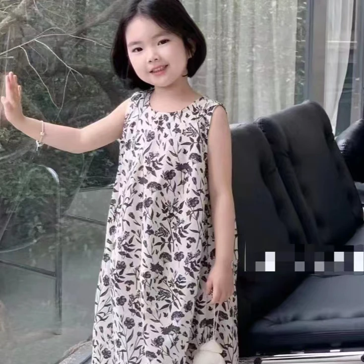 沐沐妈咪的铺子 清新碎花连裙