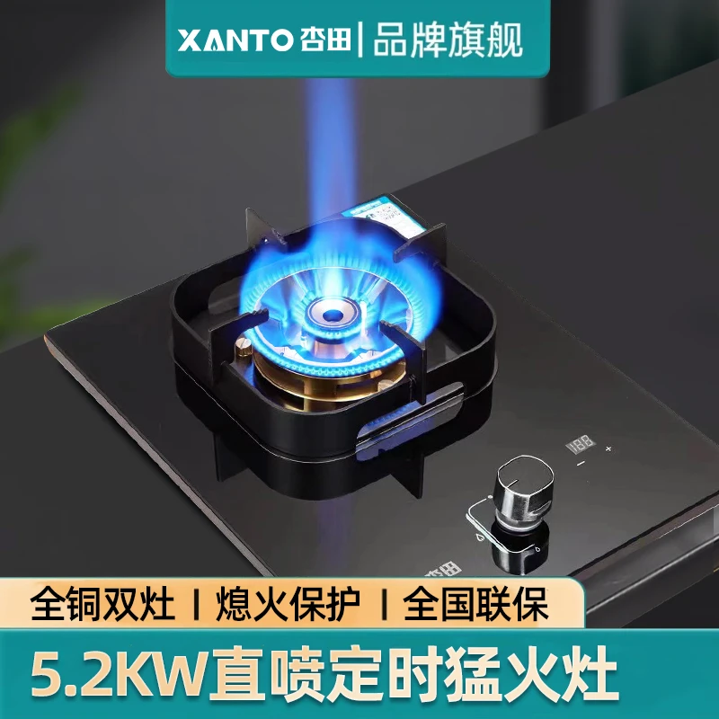 炉具燃气灶单灶天然气定时猛火灶炉灶加厚嵌入式台式两用液化气