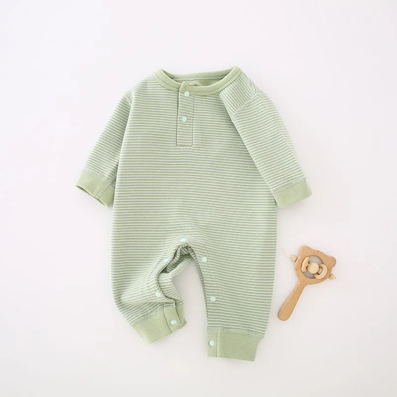 婴儿新款连体衣春秋冬宝宝无骨套头儿童睡衣新生儿衣服