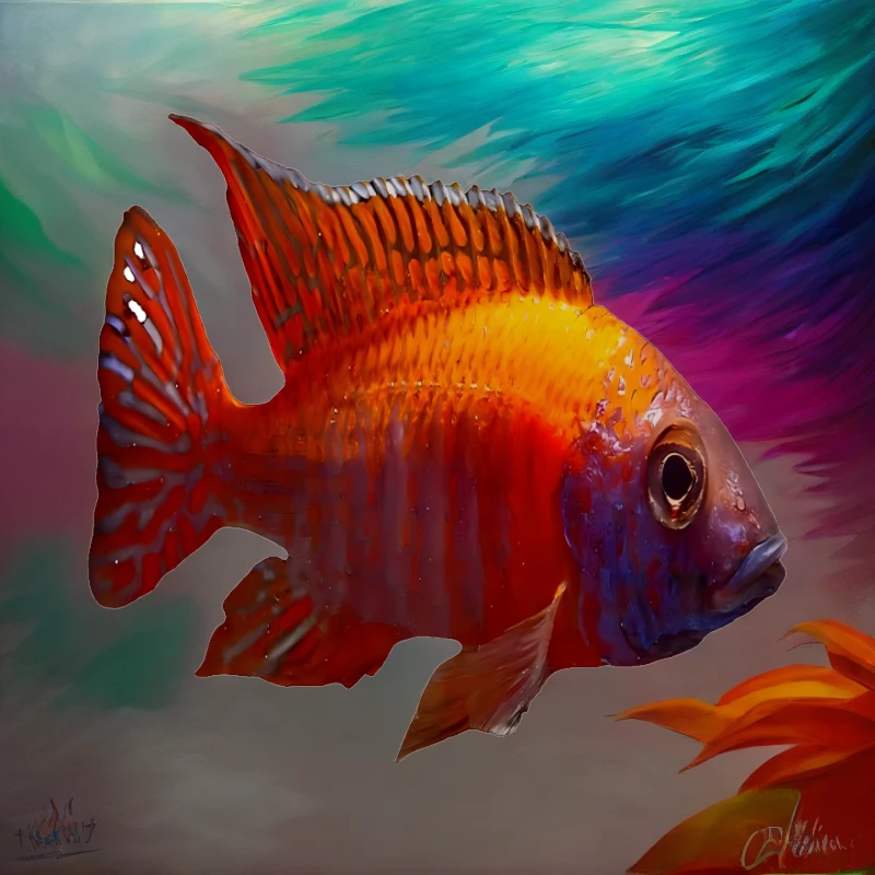 观赏鱼 热带鱼 鲷鱼 马鲷 三湖慈鲷养鱼活体