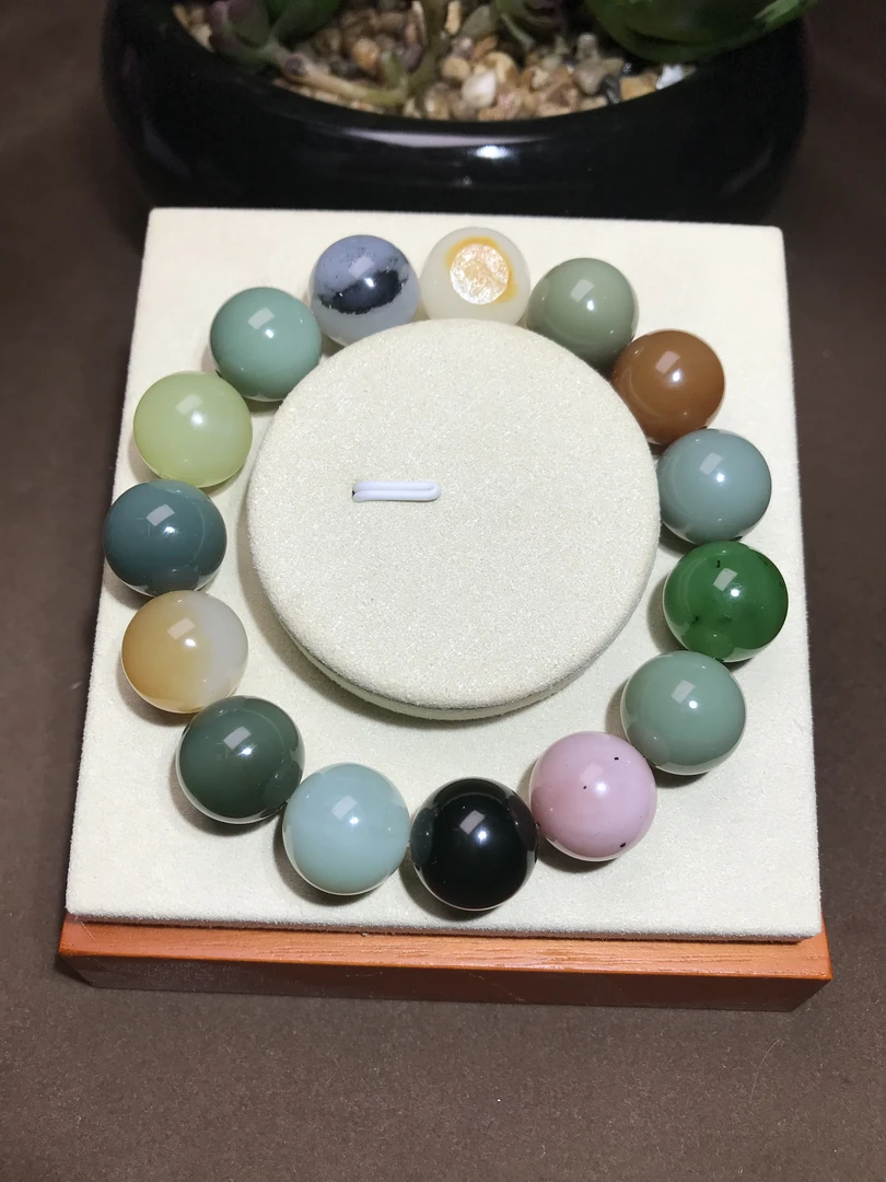 和田玉多宝手串！