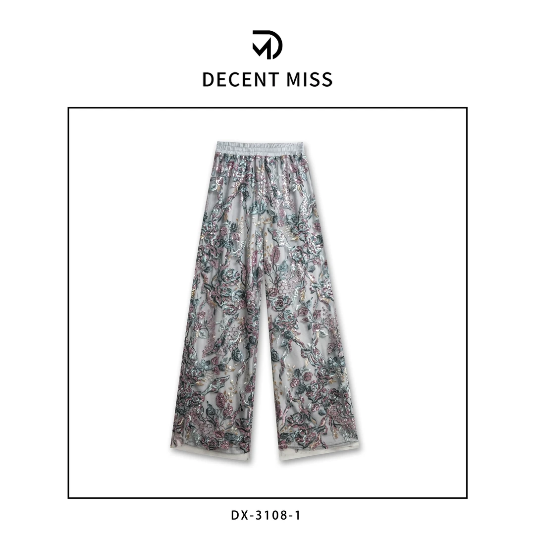 【高端定制&原创设计】Decent miss 高级定制裤子DX-3108-1