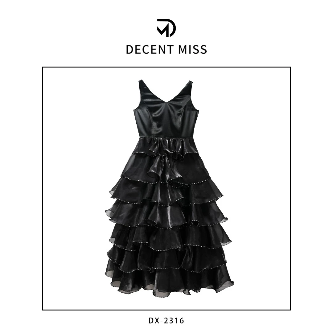 Decent miss 定制重工蛋糕裙DX-2316连衣裙