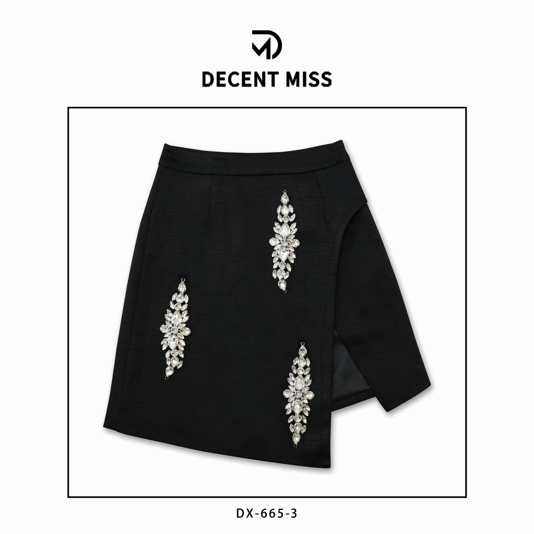 【原创设计】Decent miss定制重工半身裙DX-665-3