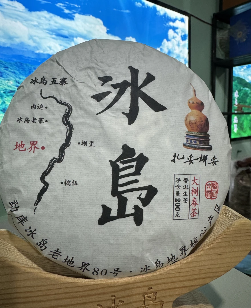 2023年大树春茶200克/片饼 云南普洱生茶