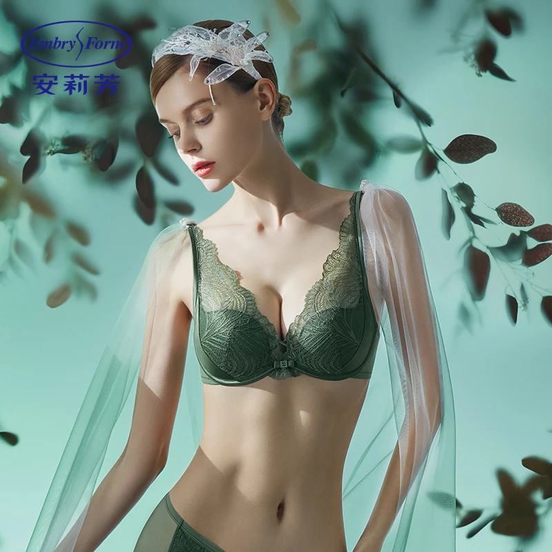 安莉芳内衣【小胸显大】性感聚拢收副乳防下垂胸罩女士文胸-EB005