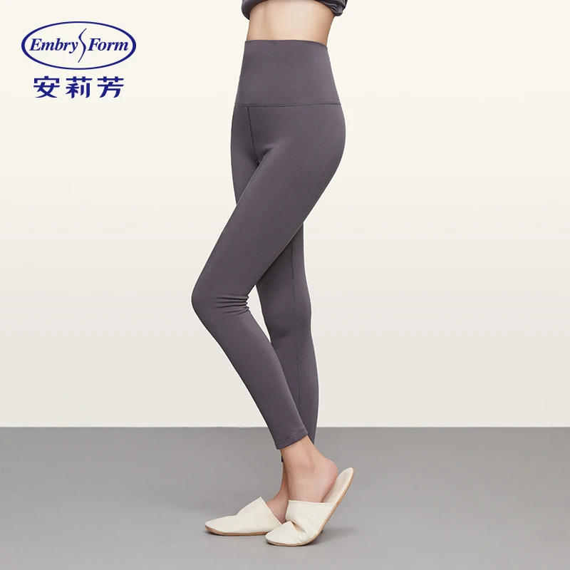 【阳光专属】安莉芳长款高腰防寒打底裤女士松紧腰鲨鱼裤EL00670