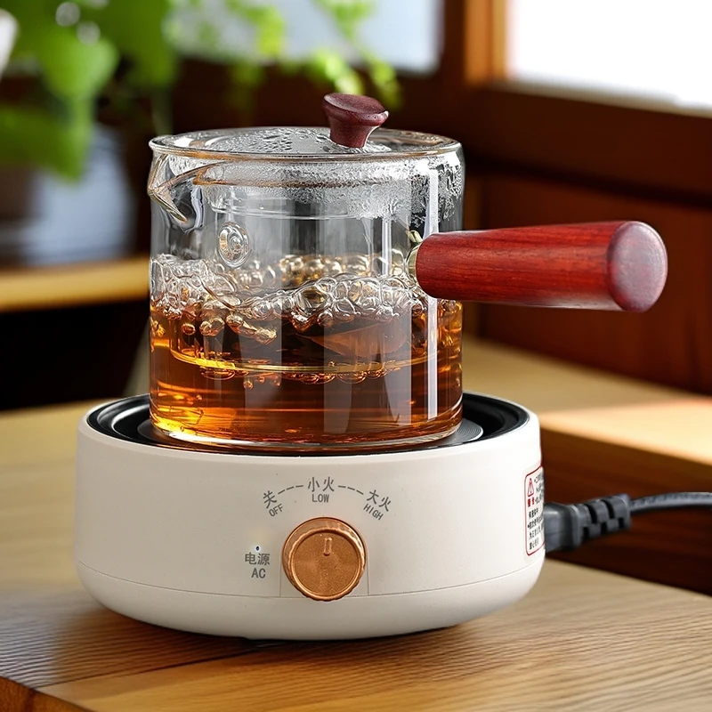 新款电陶炉茶炉煮茶器小型烧水玻璃壶泡茶炉迷你电磁炉家用电热炉