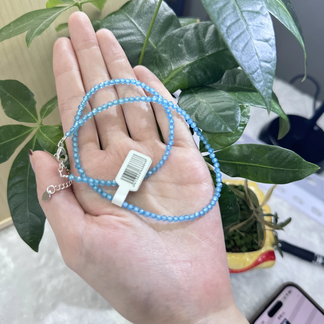 【诗颜珠宝】B天空之恋海蓝宝诗颜珠宝SYZB92