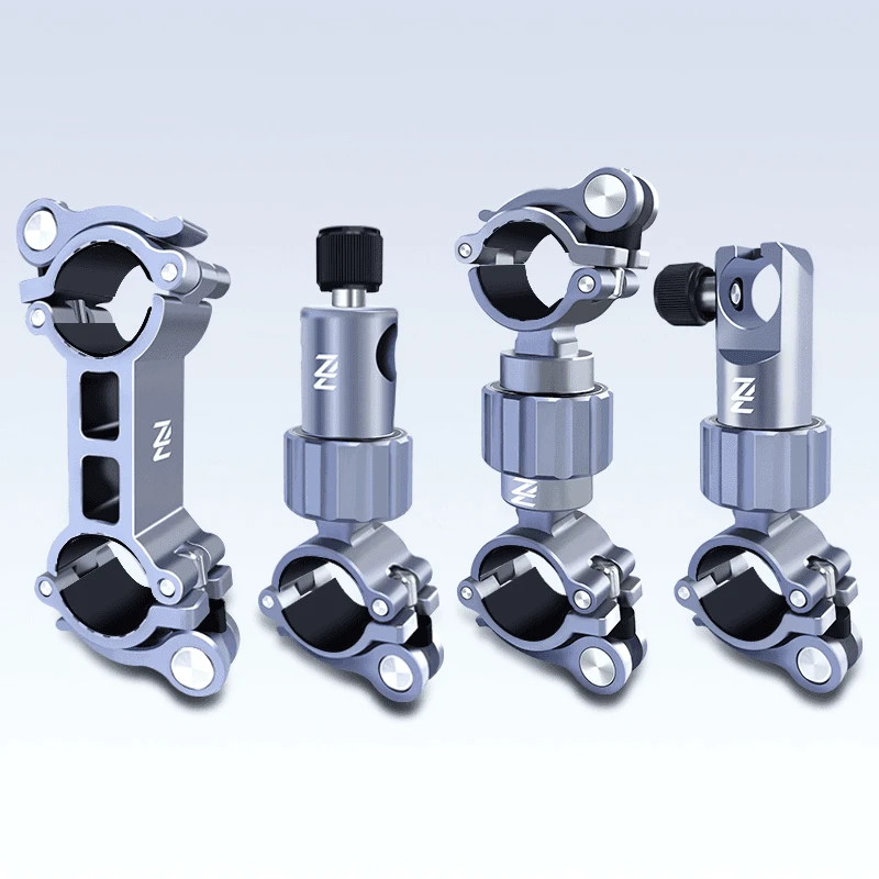 智飞钓椅配件加强航空铝炮台支架钓鱼椅伞架双炮台架通用型配件