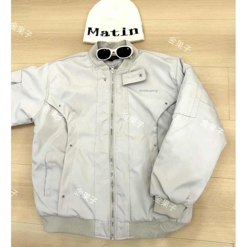 【金果子】A PUEE美式高街飞行员夹克棉服vibe短款棒球服外套潮Y118