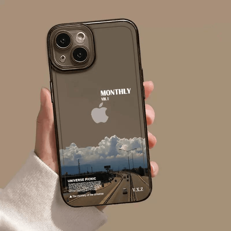 城市公路苹果11promax手机壳iPhone12透明13/14软壳8/7p小众xr/xs