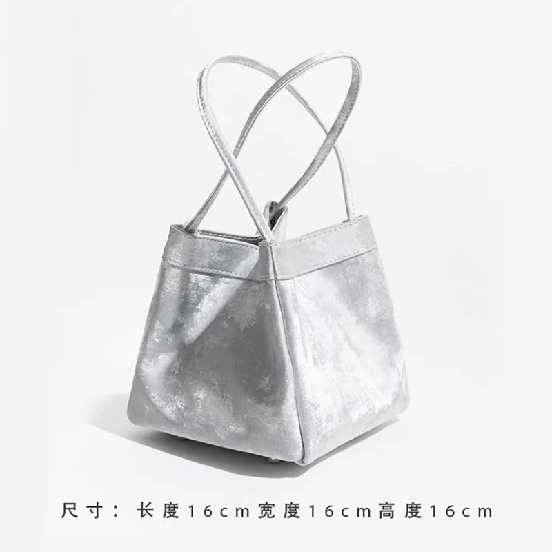 【官方正品 Cremcoe&Klian】水桶包女新中式小方包单肩斜挎翅膀包