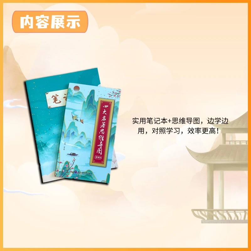 四大名著趣读伴学笔记本学习册学习本学习笔记