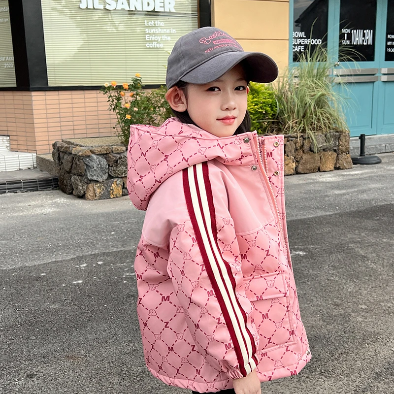 【加厚两件套】男女童短款连帽多穿加厚保暖羽绒服