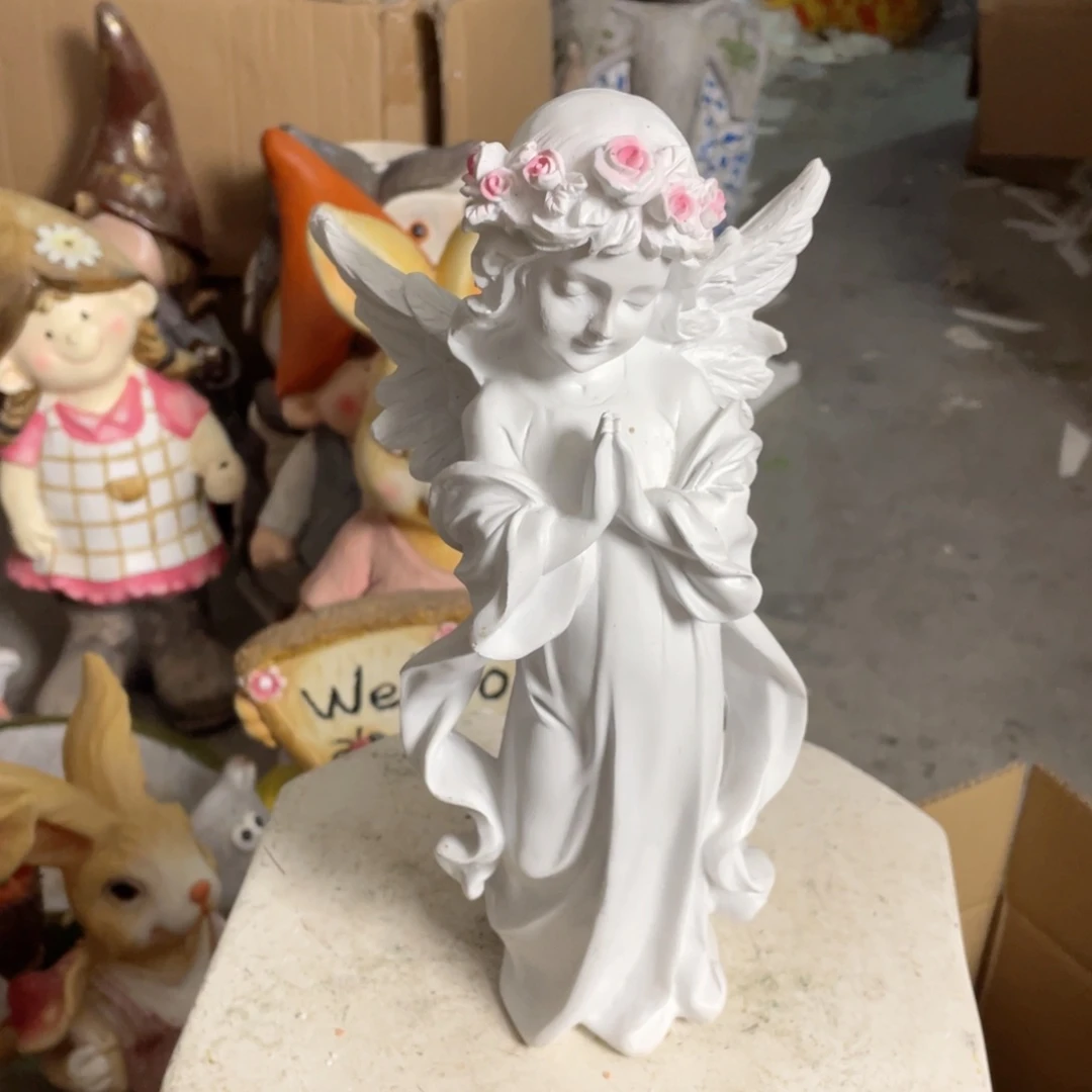 【闪购商品】树脂白色天使摆件