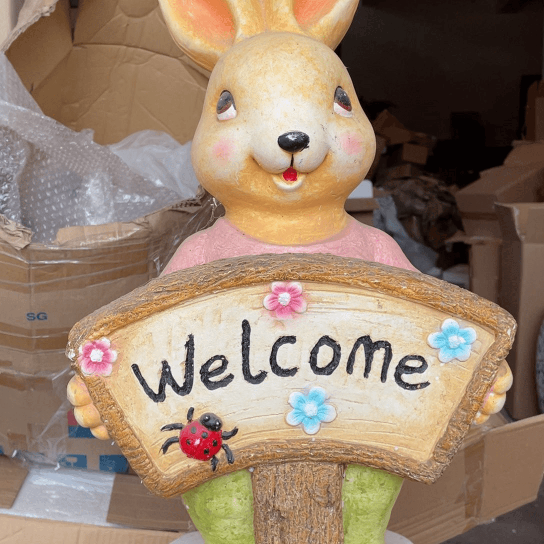 【闪购商品】氧化镁欢迎牌兔子