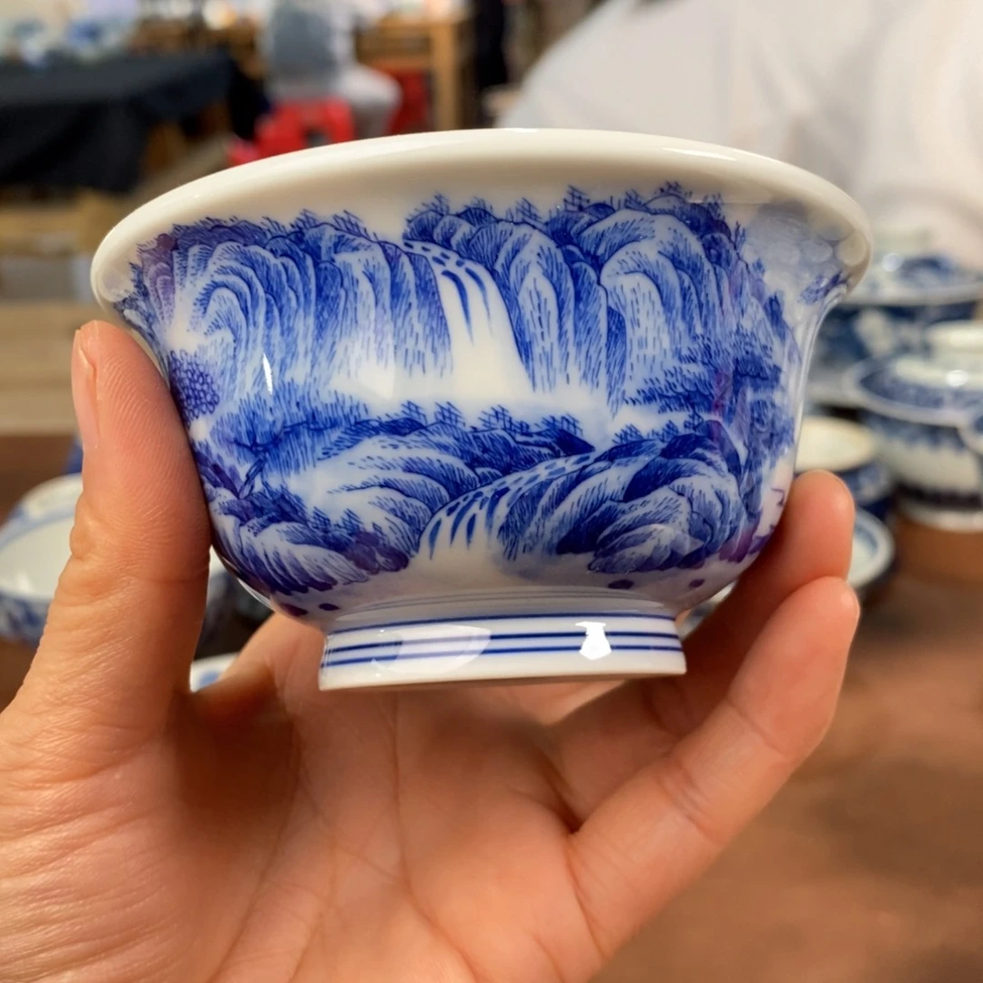 杯景德镇陶瓷手工手绘
