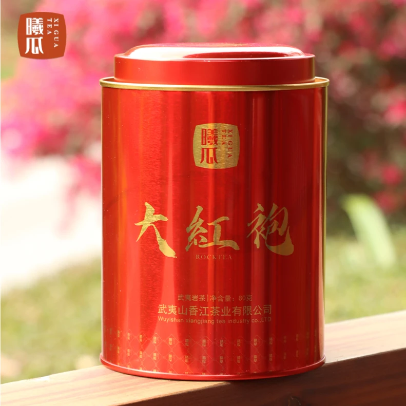 XIGUATEA/曦瓜香江名苑清香大红袍武夷岩茶大红袍清香型罐装密封