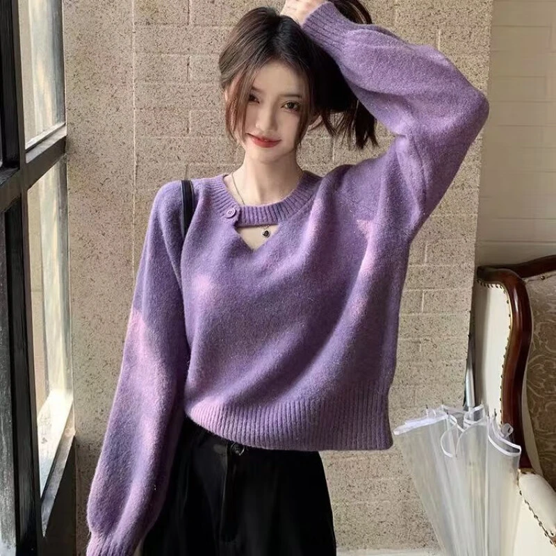 秋冬2024新款内搭打底针织衫时尚洋气设计感独特超好看漂亮