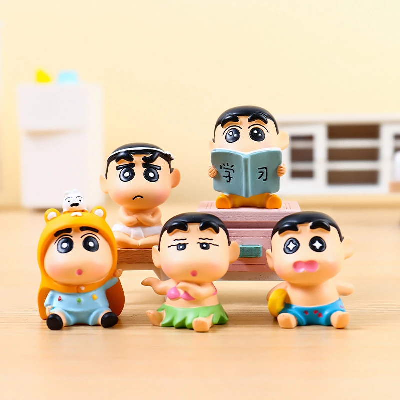 【拆盒】小新总动员三代可爱桌面摆件
