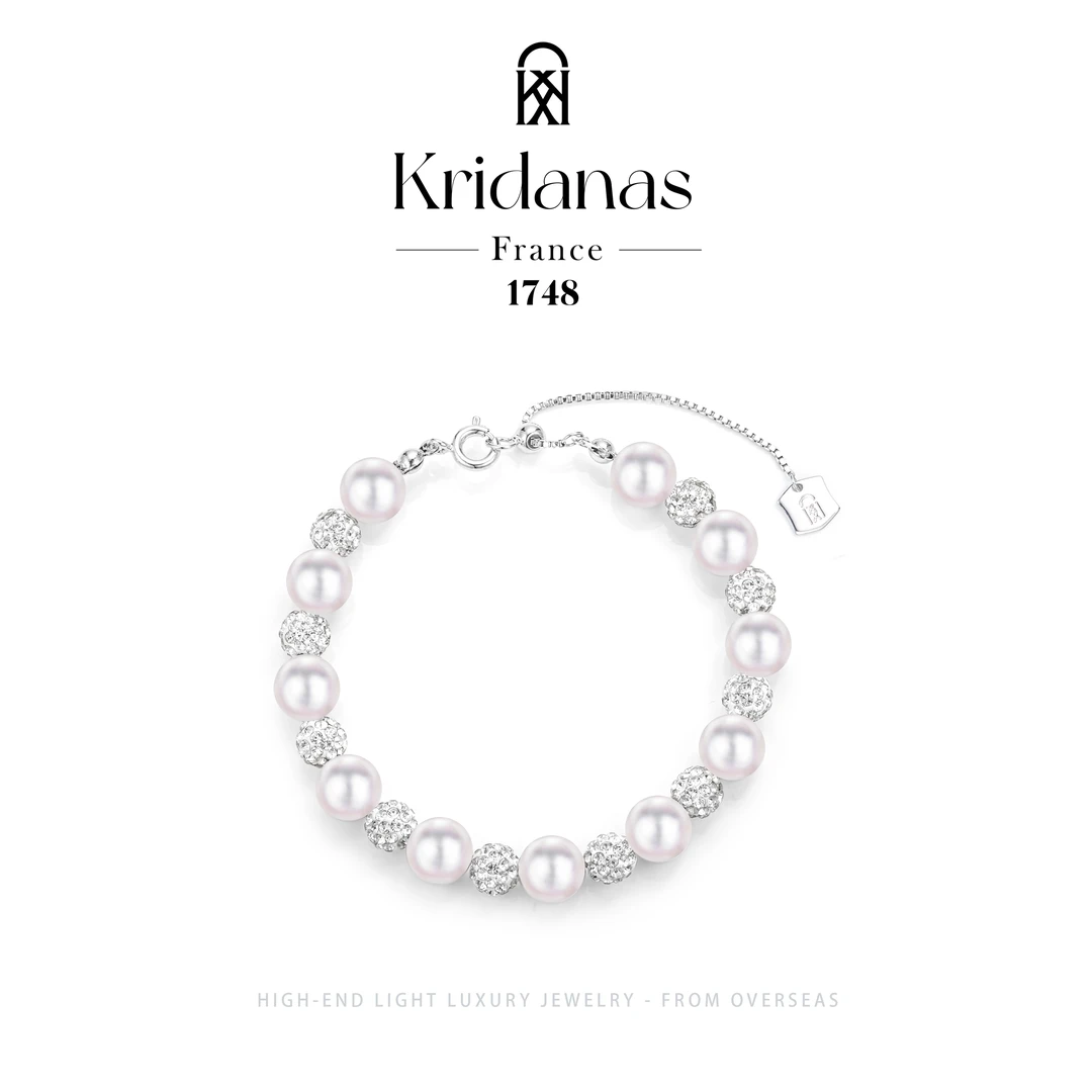 【曼珠沙华】优雅气质抽拉珠珠 手链F1630