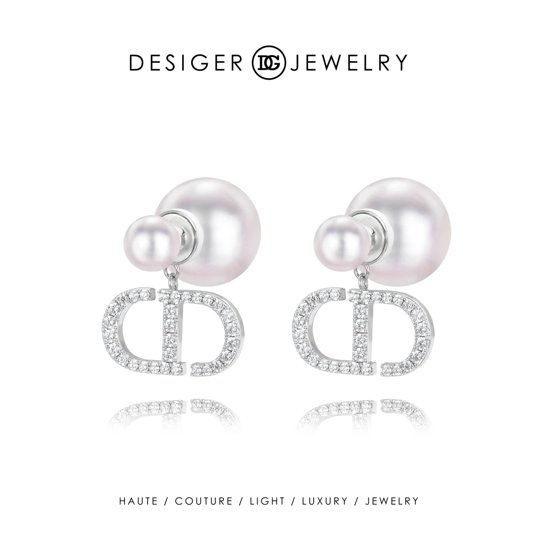 【夜梦巴黎】Desiger设计师款秋冬珠珠耳环 F0010