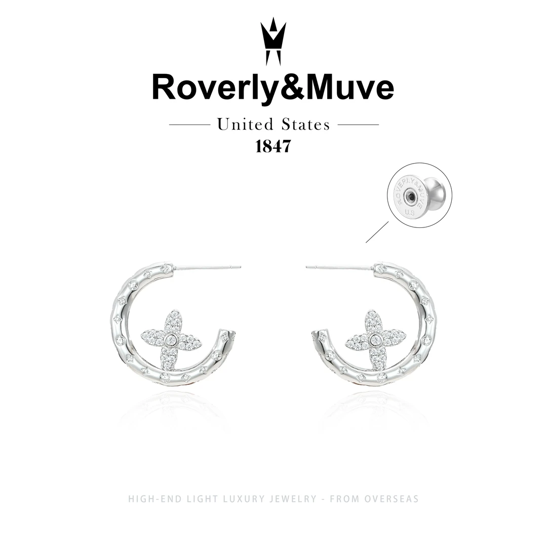 【奇迹之夜】Roverly&Muve设计师款轻奢耳环F0037