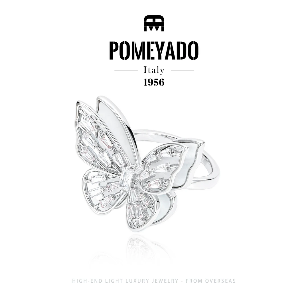 【蝶恋花语】轻奢时尚戒指F0814