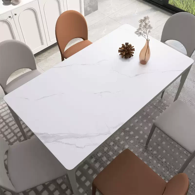 皮革餐桌垫高级感大理石纹餐桌桌布防油防水防烫茶几垫桌垫茶几布