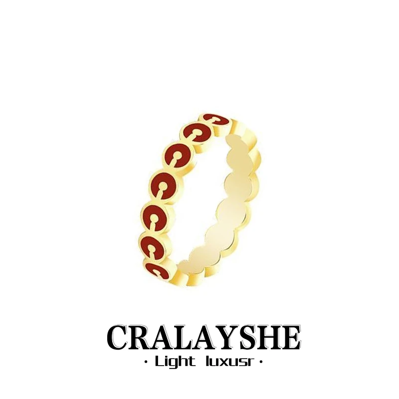 铜合金戒指 一万上上签新款女小众设计送女朋友礼物高级感礼物