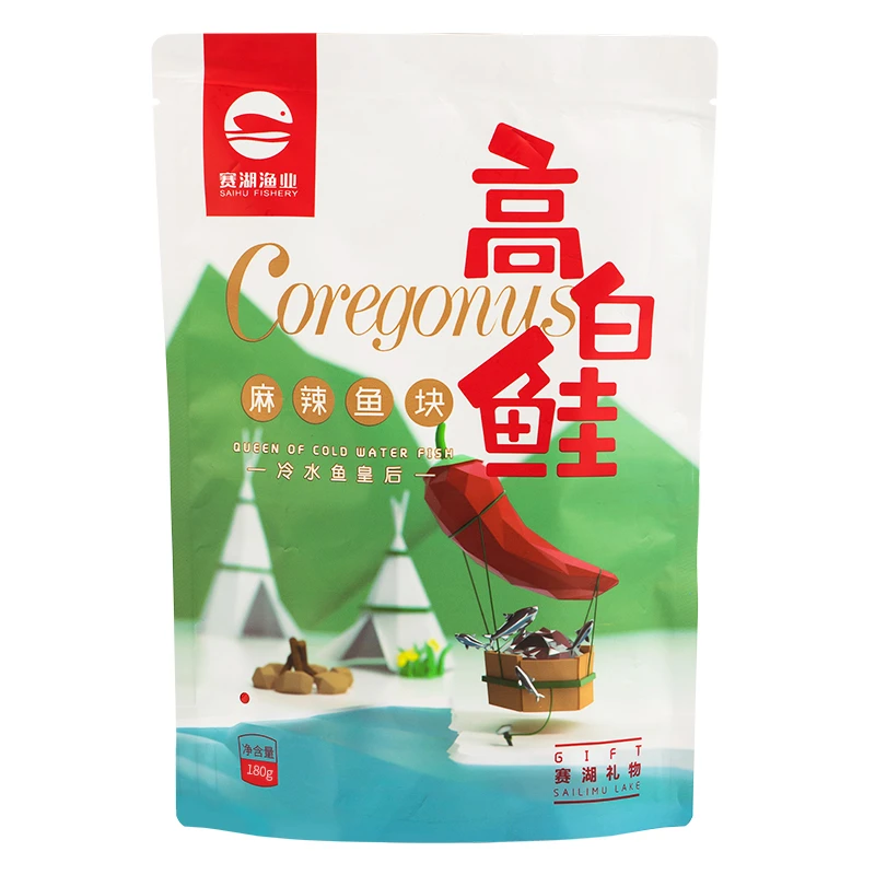 新疆赛里木湖高白鲑纯正麻辣鱼块香辣美味即食小包装营养口味鲜美
