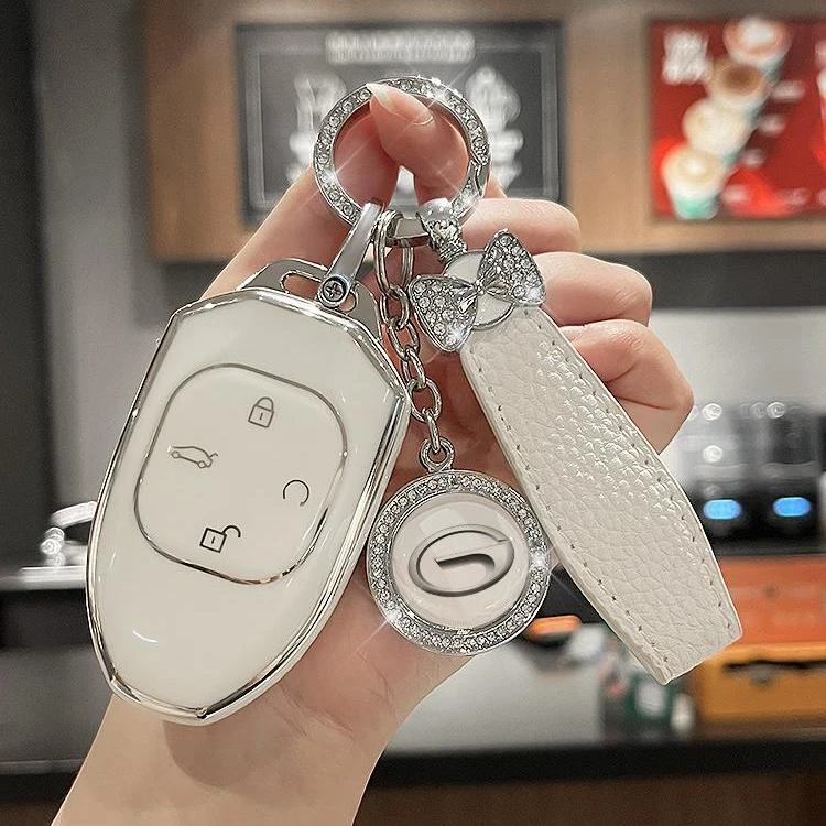 适用24款广汽传祺新影豹钥匙套影酷GS3影速GS8/M8宗师大师车壳扣